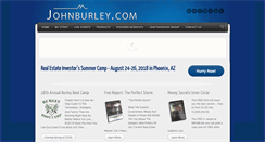 Desktop Screenshot of johnburley.com